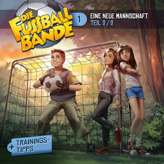 Hörspielcover Folge 1 Eine neue Mannschaft Teil 2