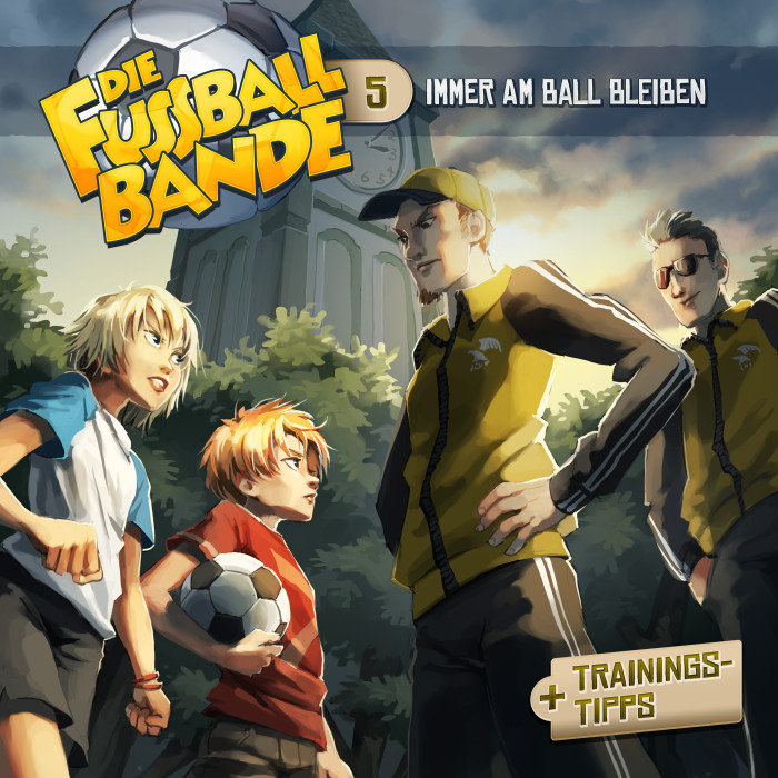 Hörspielcover Folge 5 Immer am Ball bleiben