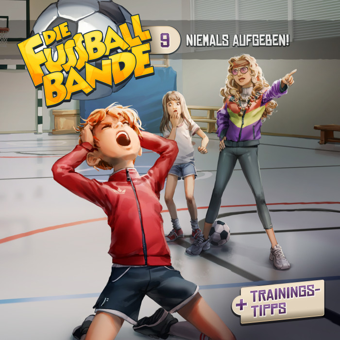 Hörspielcover Folge 9 Niemals aufgeben