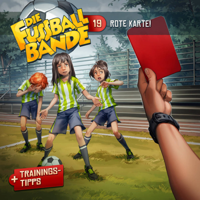Hörspielcover Folge 19 Rote Karte