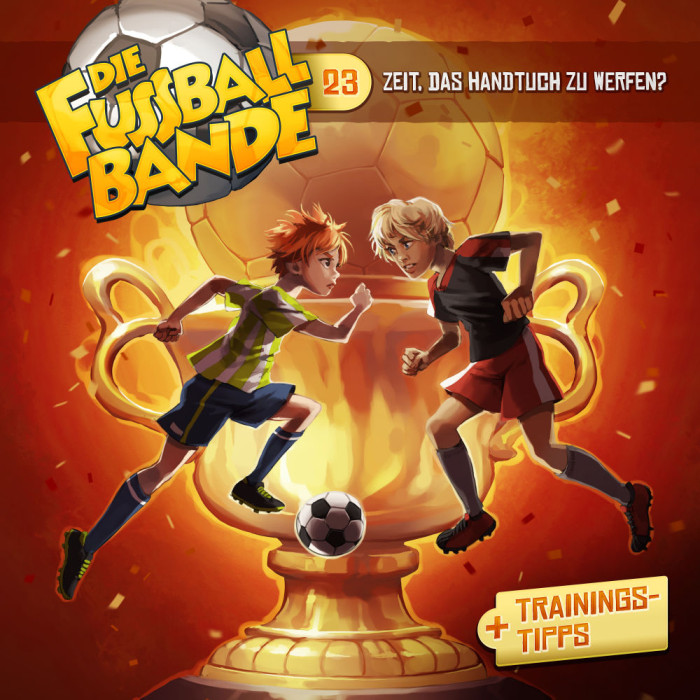 Hörspielcover Folge 23 Zeit, das Handtuch zu werfen